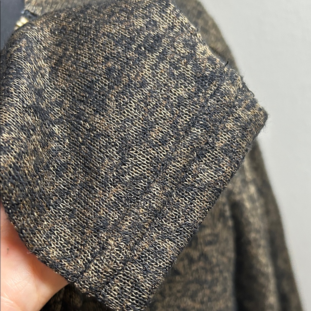 Joan Vass Black and Gold Dolman Sleeve small Blouse - Picture 9 of 9